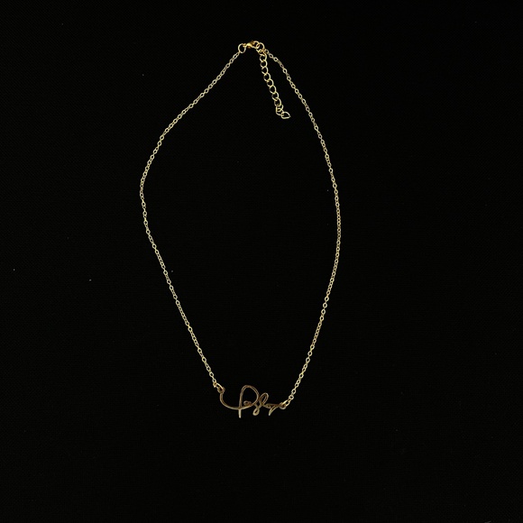 Taylor Swift signature necklace golden color - Picture 2 of 3